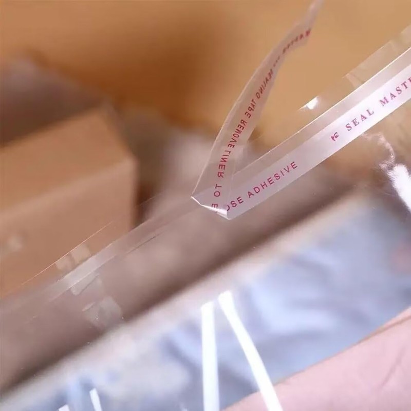 Generic Self Sealing Cellophane Bags 200Pcs-Self-Adhesive OPP Bags - Clear,