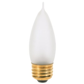 Satco Products S3767 120-Volt 25CA10 Medium Base Frost Light Bulb