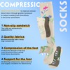 bropite Compression Socks for Women & Men-6 Pairs 20-30mmhg Support