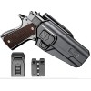 GUN & FLOWER OWB Holster Fits 1911 5'' No Rail