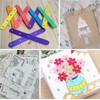 Pack of 100 Pattern Bag Clips, Pattern Clips, Letter Clips,