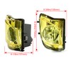 KUAFU Fog Lights Assembly Compatible with 2006-2010 Lexus IS250 IS350
