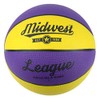 Midwest Kids League Basketball, Yellow/Purple, Size 3