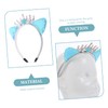 FOMIYES Cat Ears Headband Cat Ear Headband Glitter Sequin Animal