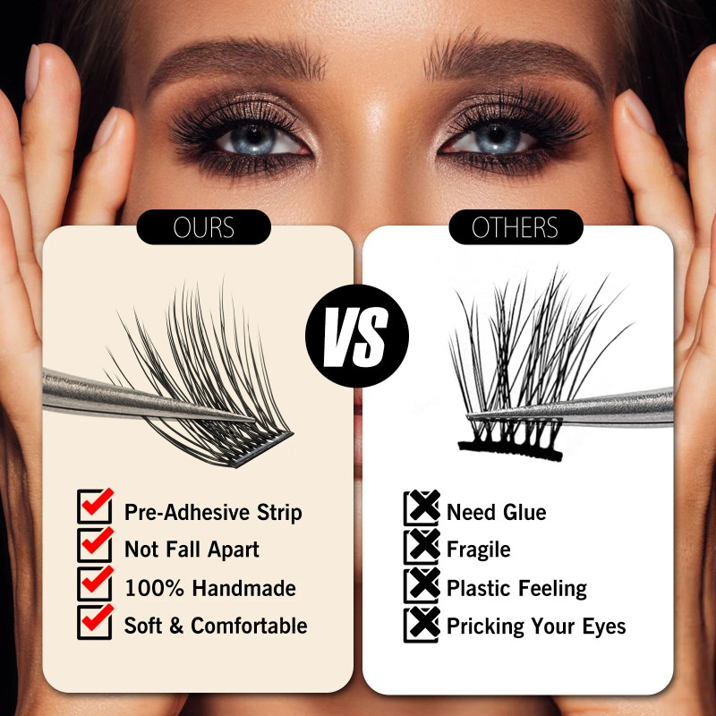 USA Ready to Ship 156pcs Self Adhesive One-Step Easy Lash