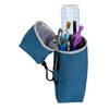 Exacompta 52790E Bee Blue Polyester Honeycomb Pencil Case Convertible into