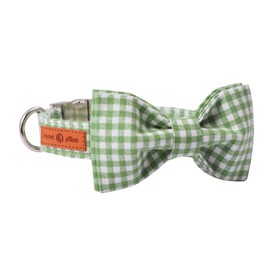 Lionet Paws Dog Collar with Bowtie, Durable Adjustable Comfortable Cute Collar for Dogs and Cats Boy or Girl Gifts