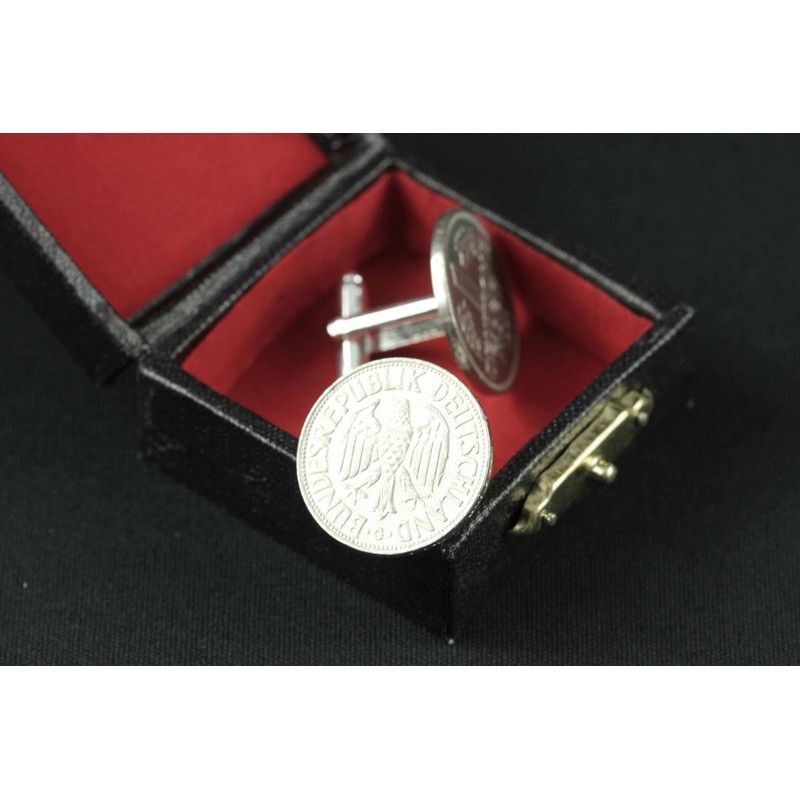 Miniblings 1 DM German Germany Mark Cuff Links Cufflinks Brd