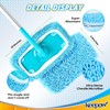KEEPOW Pack of 4 Microfibre Wet Pads Compatible with Flash