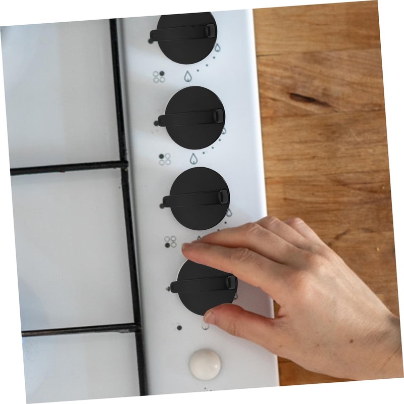 TEHAUX 2pcs Electric Oven Stove Knob Replacement Control Knobs for