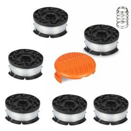 AMSAMOTION A6485 AF-100, AF-100-3ZP Spool Line Compatible with Black Decker Reflex Strimmer Replace ST5530-GB GLC3630L20-GB STC1820PC-GB BESTA530-GB BESTA525-GB