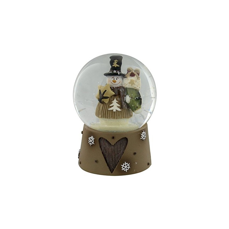 Widdop and Co Snowman with Sack Snow dome Snow globe