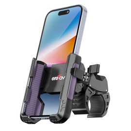 Grefay Bicycle Smartphone Holder One-Handed Operation [New Grip Connector] Bicycle Phone Holder Motorcycle Phone Mount Stand for Motorcycles Motorcycles Smartphones Anti-Shaking Cell Phone, Diameter