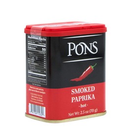 Pons. Hot Smoked Paprika. 70g (2.5oz)