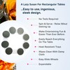 HPGJLEE Lazy Susan Turntable, Kitchen and Dining Lazy Susan Revolution,