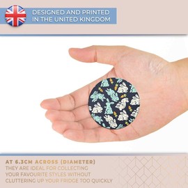 Destination Vinyl ltd Magnet for Refrigerator, Fridge - Cute Bunny Rabbits Carrots Animal for Office, Cabinet and Whiteboard, Magnetic Stickers, 44768