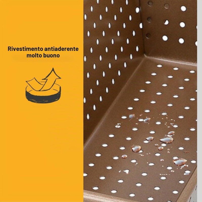 Birkmann, Pagnotta & Anima, teglia per pane perforato, 20 cm,