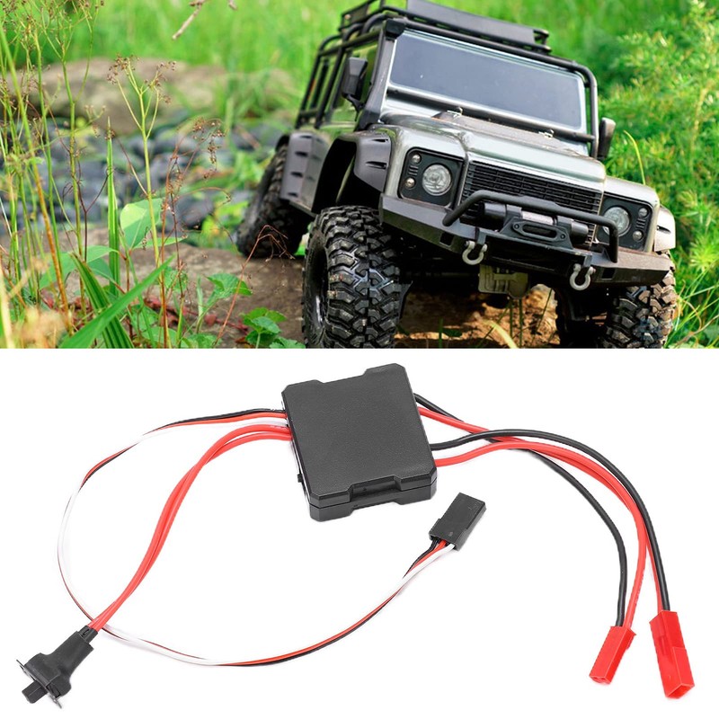 Electronic Speed Controller, Waterproof 40A RC Brushed ESC with Three