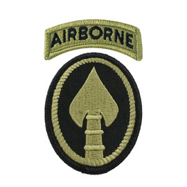 USAE Special Operations Command (US Army Element) OCP Patch with Airborne Tab (Military Issued)-Veteran Owned Business