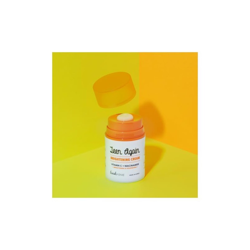 Crema facial iluminadora