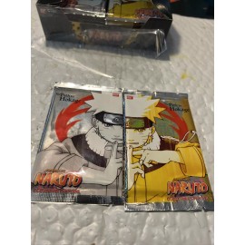 Bandai 2x The Path to Hokage Set 1 Booster Naruto CCG Fresh From Box Lot 2 Packs New