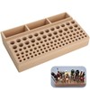 Joyibay 2 PCS Wooden Leather Tool Holders, Wooden Leather Craft
