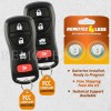 Remotez4less 2 for Infiniti QX56 2004 2005 2006 2007 2008 2009 2010 keyless Entry Remote fob