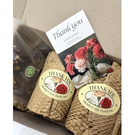 Chorokdam gift set basil pesto, sundried, herb salt, 270g, 1 piece / 초록담 선물 세트 바질페스토,썬드라이,허브솔트, 270g, 1개