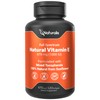 Naturalis Sunflower Vitamin E 670mg (1000 IU) with Mixed Tocopherols | Essential Skin Vitamin & Immune Support | Non-GMO, Soy & Gluten Free | 120 Softgels