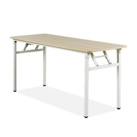 Foldable Table for Office Training Computer Desk 1800x600/Pure Beach (YWD6029-WH)