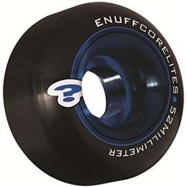 ENUFF Corelites Wheels,Unisex Adult, unisex_adult, ENU525_Única_Negro / Azul, Black/Blue, one size