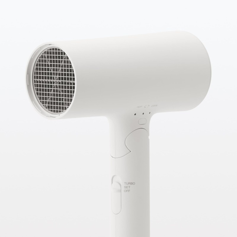 MUJI 83897604 Large Air Flow Negative Ion Dryer with Hot