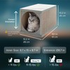 360° Cardboard Cat Scratcher Tunnel & House – Durable Cat