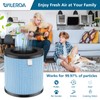 MJ002H Replacement Filter Compatible with POMORON MJ002H Air Purifiers, H13