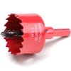 45mm Hole Saws Cutter, HSS Bi-Metal Drill Bit for Wood, Plastic, UPVC, Fiberglass and Plasterboard