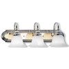 Livex Lighting 1003-52 Belmont 3-Light Bath Light, Chrome and Polished