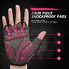 Guantes de ciclismo para hombre y mujer, con almohadilla antideslizante