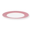 Pip Studio Royal Stripes 51001347 Dinner Plate Dark Pink 26.5