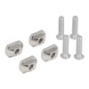 Surfing Accessories Stainless Steel Fin Screw and Plate for Surf