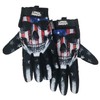 USA Skull Glove/Face Mask Bundle X-Large White/Black