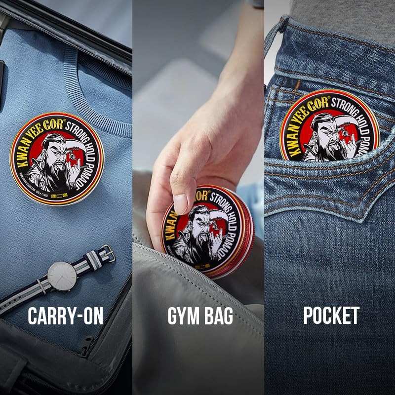 Strong Hold High Shine Hair Pomade 1.76oz for Men Styling