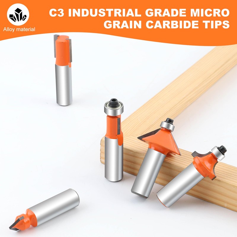 Yueqing Zhongji Router Bit 1/2 Shank Router bits 1/2 Shank