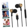 SEWACC USB C Earbud Headphones with Noise Reduction Mic in