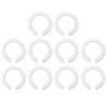 10 Pack E27 to E14/B22 Plastic Lamp Shade Ring Converter,