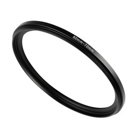 WIIYE 82mm to 72mm Step-Down Ring Filter Adapter,for All Brands UV ND CPL, Metal Ring Step-Down Rings Adapter Filter (82mm to 72mm)
