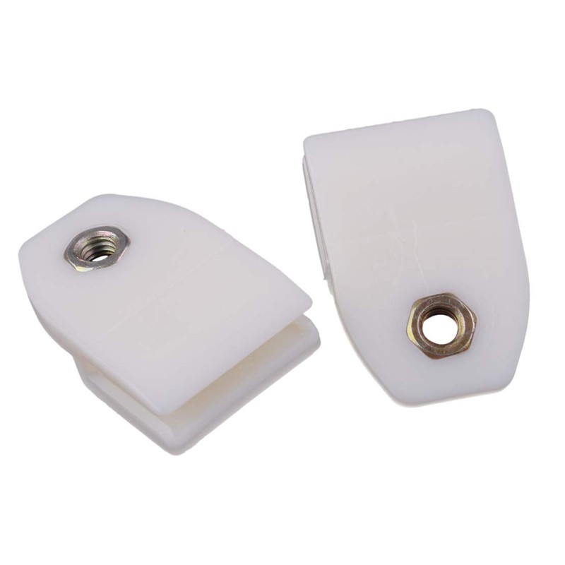 HERIS 2pcs Window Door Glass Channel Clips Sash Pivot Fits