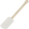Westmark Teig-/Küchenschaber/Backspachtel, Holz/Naturkautschuk, Woody, Hellbraun/Weiß, 30832270, 27.4 x 5.3 x