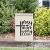 Pray more worry less Garden Flags 12''x18'' Decorative House Flag