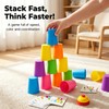 EGOeric Speed Stacking Cups Game Set - 12 Stacking Cups,