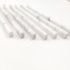 Jusmioke 15 Pack 0.5"X12" Carrara White Marble Pencil Liner Tile,